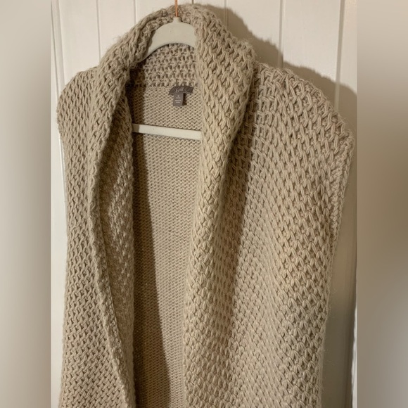 J.Jill Sweater Vest 60% Alpaca Size MP - Picture 6 of 6